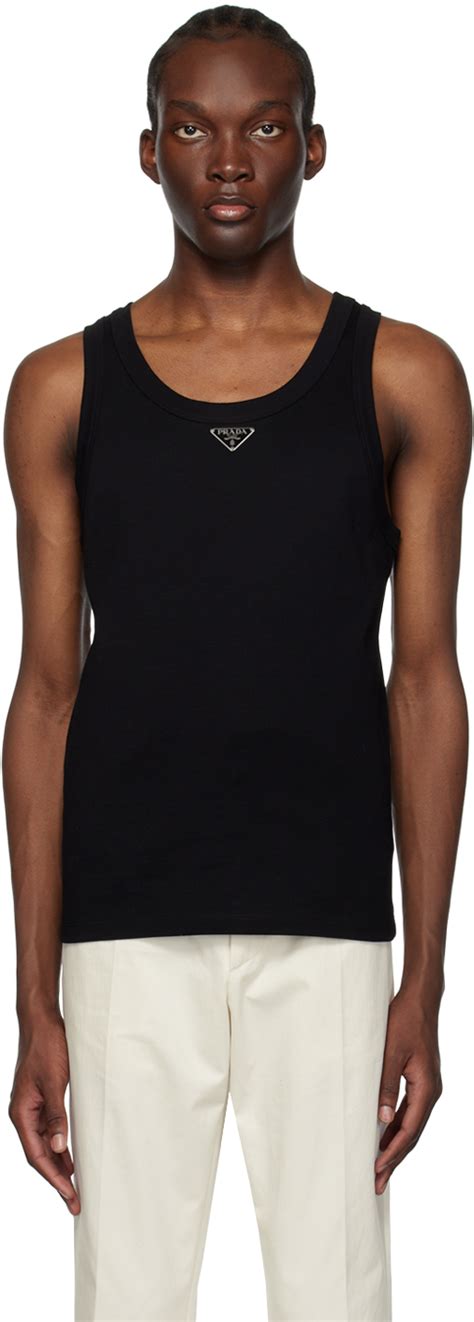 mens prada tank top|Prada raincoat men's.